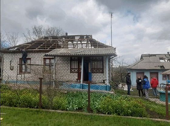 На Кіровоградщині триває відновлення будинків у Лозуватому, постраждалих від ракетних уламків